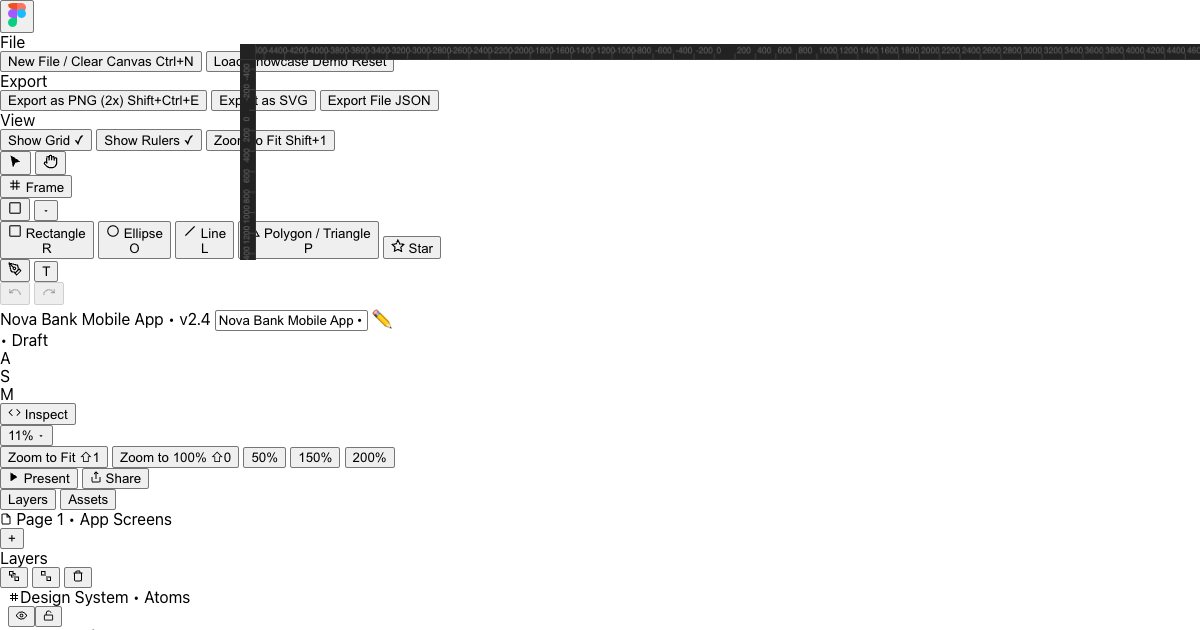 Screenshot of the Figma demo