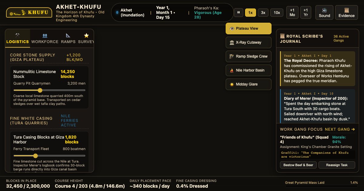 Screenshot of the Pyramid demo