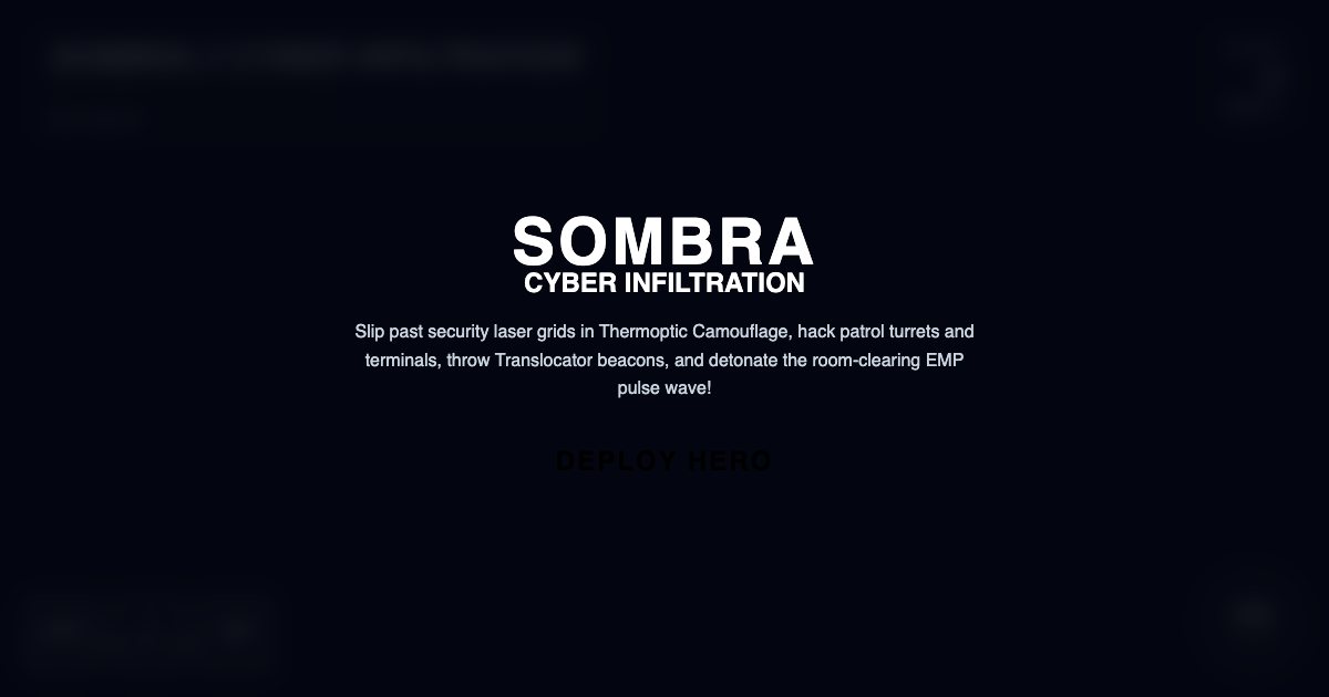 Screenshot of the Sombra Cyber Infiltration Protocol demo